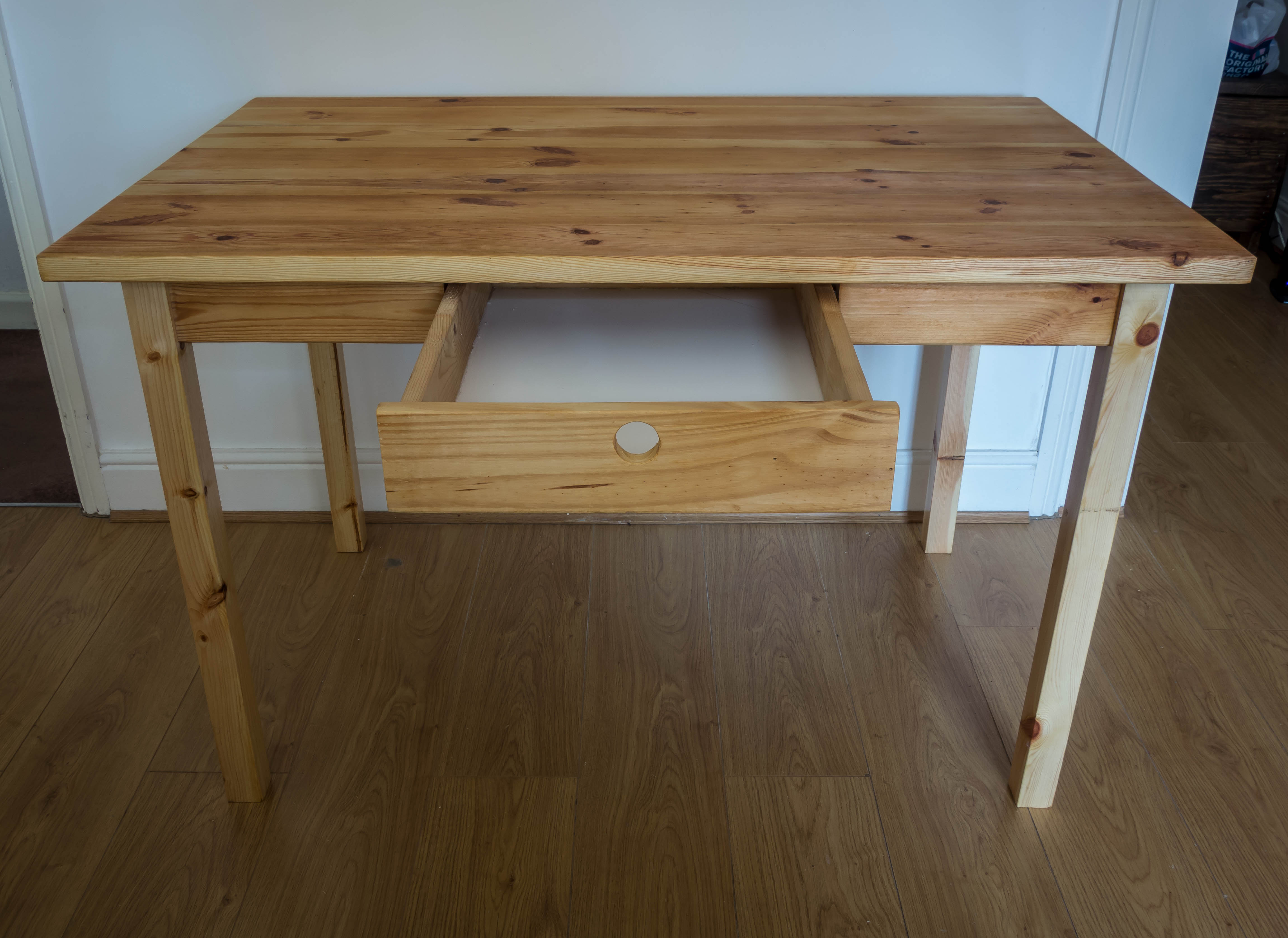 Pine Dining Table Rennovation | Rag 'n' Bone Brown - UK Woodworking and
